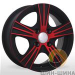 Диск SM 343 MtBPR (Matt Black Polished Red) Storm